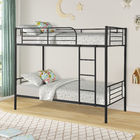 High Load Carrying Queen Twin Bunk Beds Sturdy Construction With Stairs