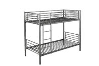 1.5mm 1910*915*1650Mm Black Iron Bunk Beds For School